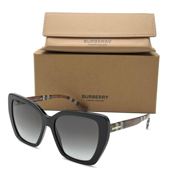 Burberry  TAMSIN BE4366 40418G  / Gray  Gradient  55mm Sunglass - Picture 1 of 4